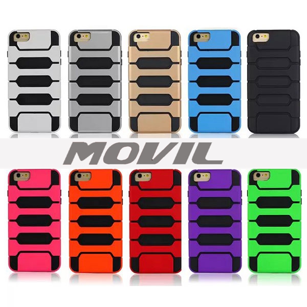 NP-2169 Combinación tpu   pc funda para Apple iPhone 6 -16